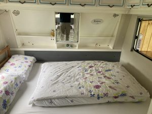 Schlafbereich im Tiny House Anneliese